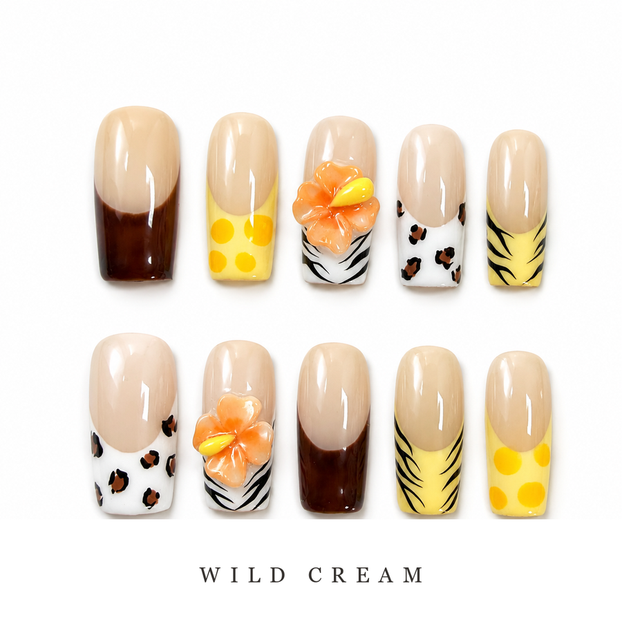 GAGUGAGU Yellow Chick Egg Press-On Nails for Easter Party, Glossy False Nails for Birthday Party, Date Night and Weekend Style, S M L